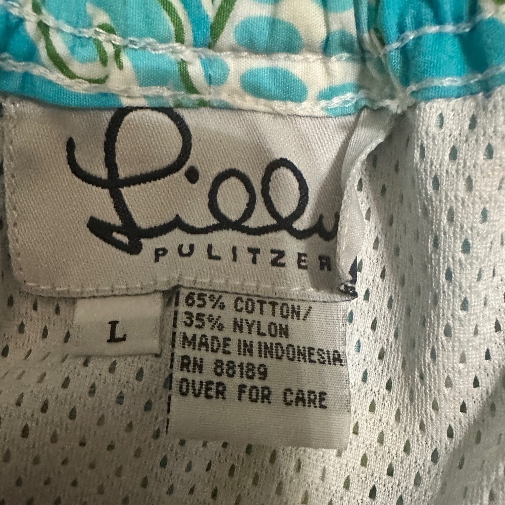 Lilly Pulitzer White Label Men’s Swim Trunks Size Large - Picture 3 of 4